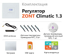 ZONT Climatic 1.3 Погодозависимый автоматический GSM / Wi-Fi регулятор (1 ГВС + 3 прямых/смесительных) с доставкой в Нижневартовск